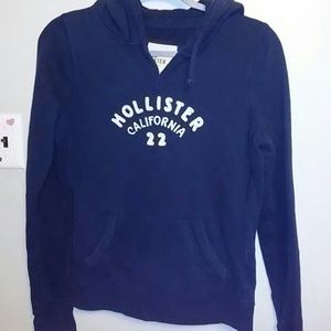 Navy blue hoodie